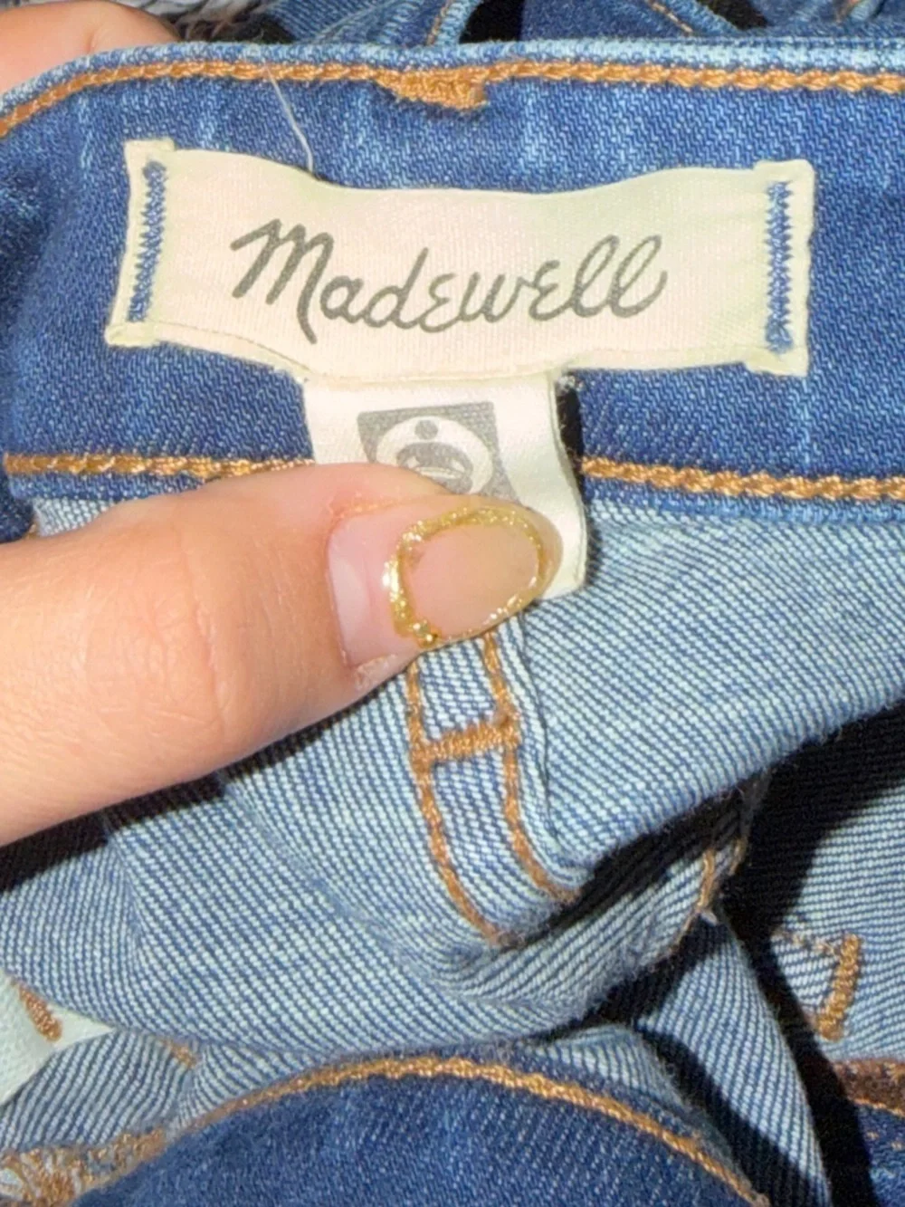 Madewell The Emmett Wide-Leg Full Curvy Jeans Size 26 - Picture 5 of 9